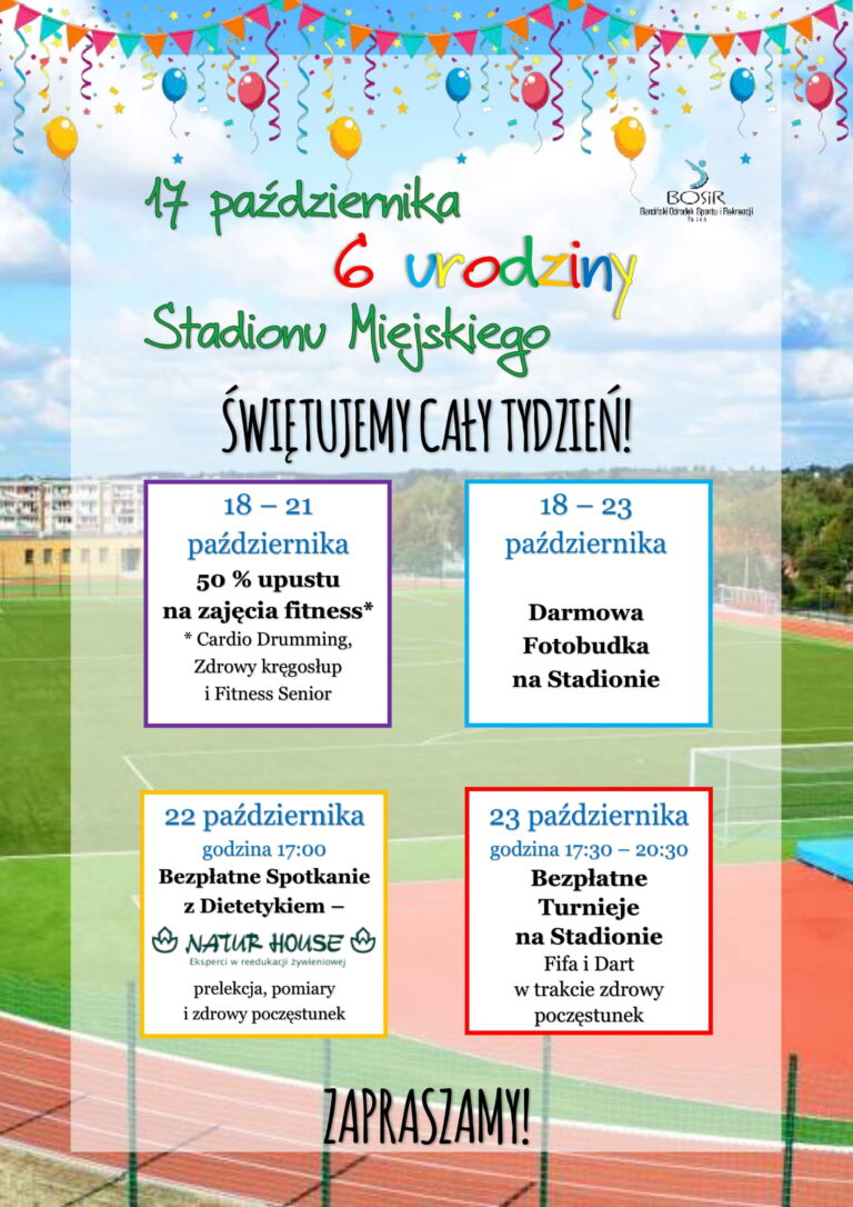 Read more about the article 6 urodziny Stadionu!