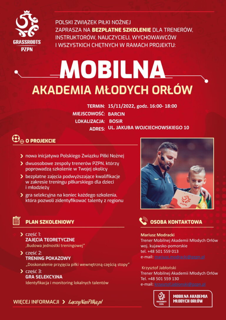 Read more about the article Szkolenie Akademia młodych orłów