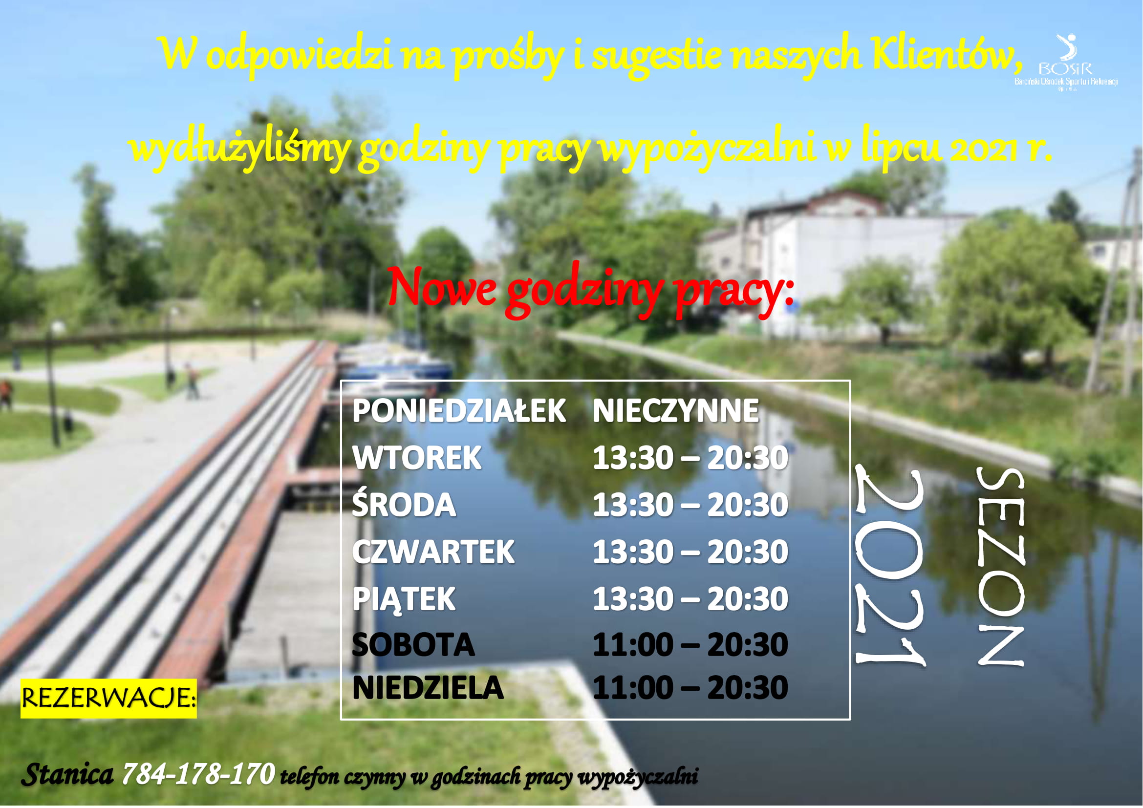 You are currently viewing Nowe godziny pracy Stanicy!