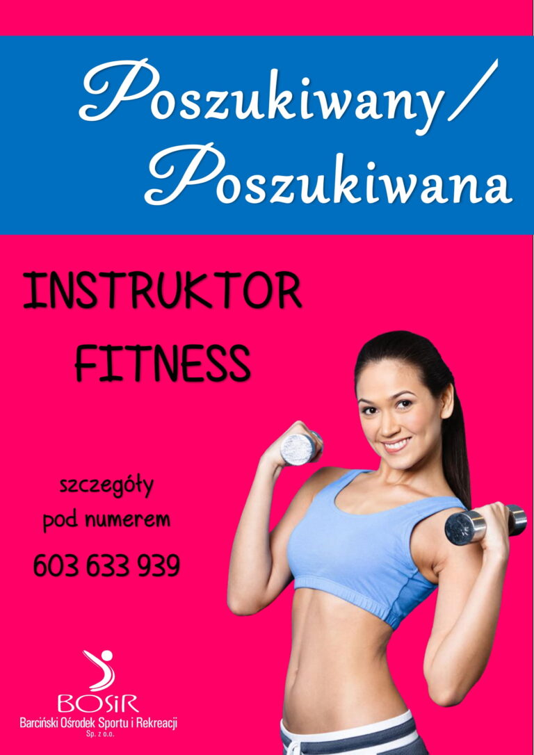 Read more about the article Poszukiwany instruktor fitness