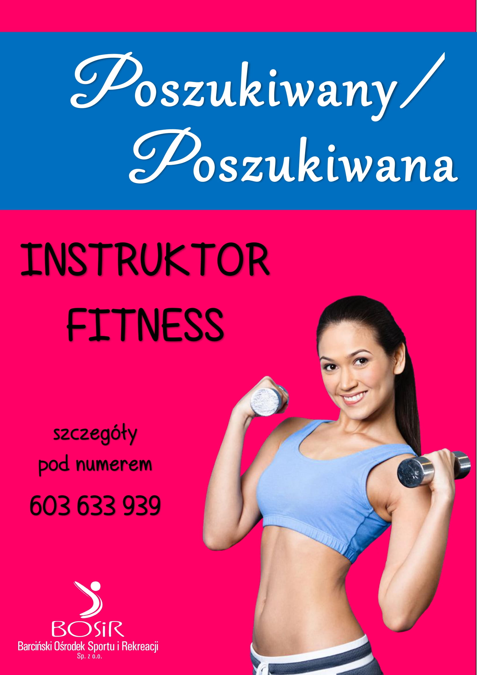You are currently viewing Poszukiwany instruktor fitness