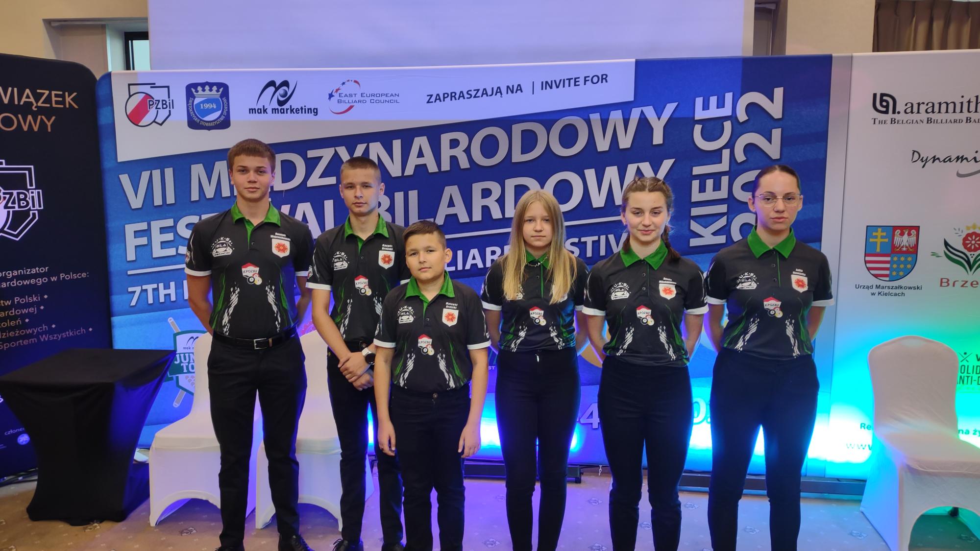 Read more about the article  Międzynarodowy Junior Tour w ramach VII Międzynarodowego Festiwalu Bilardowego- relacja