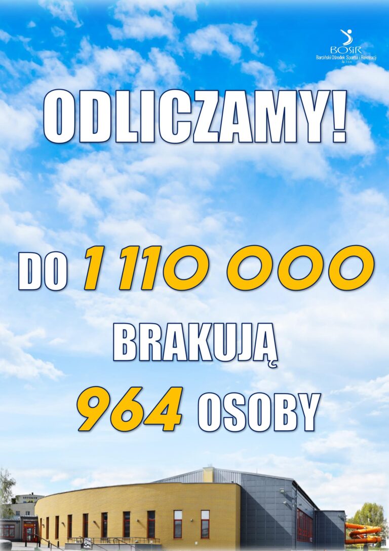 Read more about the article Już niecały tysiąc wejść dzieli nas od 1 110 000 Klienta!