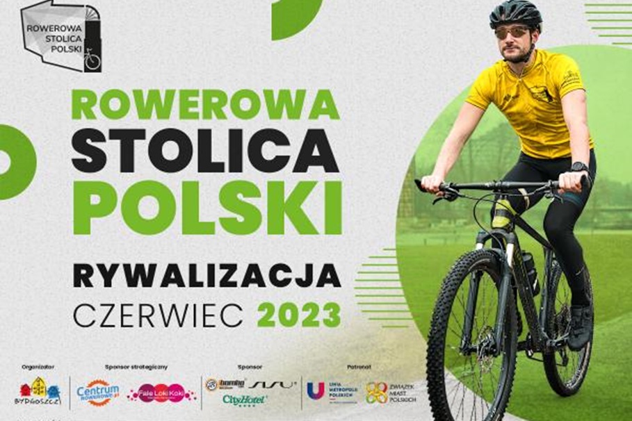 Read more about the article  Rusza rywalizacja o tytuł Rowerowej Stolicy Polski 2023!
